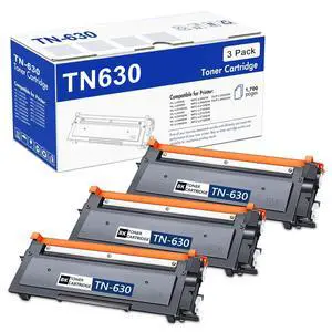 TN630 Toner Cartridge Replacement for Brother TN630 TN-630 TN 630 High Yield Toner Cartridge to use with HL-L2380DW HL-L2320D HL-L2340DW DCP-L2540DW MFC-L2700DW MFC-L2720DW Printer (3-Pack) TN630 Toner Cartridge Replacement for Brother TN630 TN-630 TN 630 High Yield Toner Cartridge to use with HL-L2380DW HL-L2320D HL-L2340DW DCP-L2540DW MFC-L2700DW MFC-L2720DW Printer (3-Pack)
