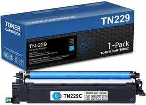 TN229 Cyan Toner Cartridge Replacement for Brother TN-229 TN229 TN229XL TN229XLC Toner for MFC-L3720CDW MFC-L3780CDW HL-L3280CDW HL-L3220CDW HL-L3295CDW Printer (1 Pack) TN229 Cyan Toner Cartridge Replacement for Brother TN-229 TN229 TN229XL TN229XLC Toner for MFC-L3720CDW MFC-L3780CDW HL-L3280CDW HL-L3220CDW HL-L3295CDW Printer (1 Pack)