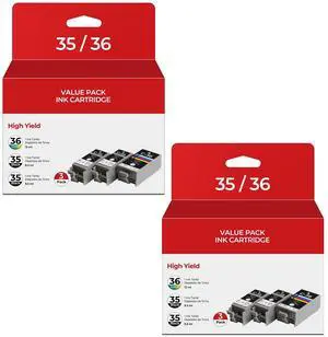 PGI-35 CLI-36 Ink Cartridges PIXMA TR150 PIXMA iP110 PIXMA iP100 Compatible with Canon 35 36 Ink Cartridges Compatible for PIXMA TR150 iP110 iP100 TR 150 IP 110 IP 100 Printers (4-Black, 2-Color) PGI-35 CLI-36 Ink Cartridges PIXMA TR150 PIXMA iP110 PIXMA iP100 Compatible with Canon 35 36 Ink Cartridges Compatible for PIXMA TR150 iP110 iP100 TR 150 IP 110 IP 100 Printers (4-Black, 2-Color)