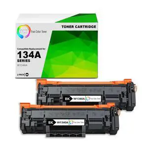 134A Toner Cartridge 2 Pack - Compatible Replacement for HP 134A W1340A Works with HP LaserJet M209 M209dw MFP M234 Printers - Not Currently Compatible with -e Printers 134A Toner Cartridge 2 Pack - Compatible Replacement for HP 134A W1340A Works with HP LaserJet M209 M209dw MFP M234 Printers - Not Currently Compatible with -e Printers