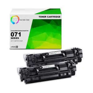 Compatible Canon 071 Black Toner Cartridge 2 Pack - Replacement for Canon 071 5645C001, Works with i-Sensys LBP122dw, imageClass LBP122dw, MF275's Printers (1,200 Pages) Compatible Canon 071 Black Toner Cartridge 2 Pack - Replacement for Canon 071 5645C001, Works with i-Sensys LBP122dw, imageClass LBP122dw, MF275's Printers (1,200 Pages)