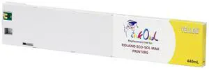 Compatible Ink Cartridge Replacement for Roland ECO-SOL MAX Printers ESL3-4YE (440mL, Yellow) for SP-300, SP-540, VP-300, VP-540, VS-300, VS-420, VS-540, VS-640, XC-540 Compatible Ink Cartridge Replacement for Roland ECO-SOL MAX Printers ESL3-4YE (440mL, Yellow) for SP-300, SP-540, VP-300, VP-540, VS-300, VS-420, VS-540, VS-640, XC-540