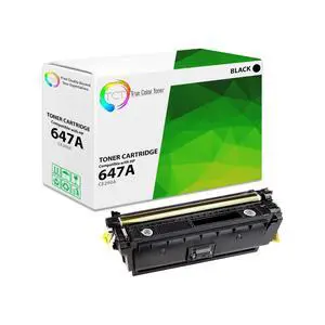 647A Black Toner Cartridge - Compatible Replacement for HP 647A CE260A Works with HP Color LaserJet CP4520 CP4025 CP4525 Printers (8,500 Pages) 647A Black Toner Cartridge - Compatible Replacement for HP 647A CE260A Works with HP Color LaserJet CP4520 CP4025 CP4525 Printers (8,500 Pages)