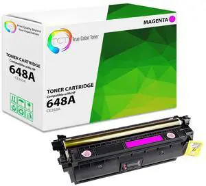 648A Magenta Toner Cartridge - Compatible Replacement for HP 648A CE263A Works with HP Color LaserJet CP4520 CP4025 CP4525 Printers (11,000 Pages) 648A Magenta Toner Cartridge - Compatible Replacement for HP 648A CE263A Works with HP Color LaserJet CP4520 CP4025 CP4525 Printers (11,000 Pages)