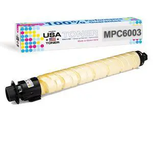 Compatible Replacement for Ricoh Savin Lanier MP C6003, C4503, C4504, C5503, C6004, 84150 (Yellow) Compatible Replacement for Ricoh Savin Lanier MP C6003, C4503, C4504, C5503, C6004, 84150 (Yellow)
