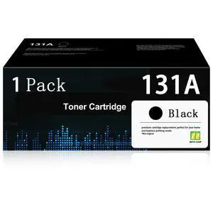 131A 1-Pack Black Toner Cartridge Replacement for HP 131A Toner Color LaserJet Pro 200 M251nw MFP M276nw M276n M251n Printer (with Chip) 131A 1-Pack Black Toner Cartridge Replacement for HP 131A Toner Color LaserJet Pro 200 M251nw MFP M276nw M276n M251n Printer (with Chip)