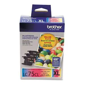 LC75 Innobella High Yield Ink Cartridge, Cyan/Magenta/Yellow - 1 Pack LC75 Innobella High Yield Ink Cartridge, Cyan/Magenta/Yellow - 1 Pack