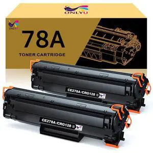 78A Toner Cartridge - Black, 2-Pack - Compatible with HP LaserJet 1536dnf, P1606dn, M1536dnf Printers 78A Toner Cartridge - Black, 2-Pack - Compatible with HP LaserJet 1536dnf, P1606dn, M1536dnf Printers