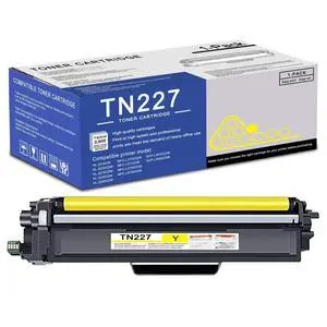 1 Pack TN227 Yellow Toner Cartridge High Yield Compatible TN227 Replacement for Brother MFC-L3770CDW L3710CW L3750CDW HL-3210CW 3270CDW 3290CDW DCP-L3510CDW L3550CDW Printer 1 Pack TN227 Yellow Toner Cartridge High Yield Compatible TN227 Replacement for Brother MFC-L3770CDW L3710CW L3750CDW HL-3210CW 3270CDW 3290CDW DCP-L3510CDW L3550CDW Printer