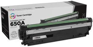 Products Remanufactured Toner Cartridge Replacement for HP 650A CE270A (Black) for use in Color LaserJet Enterprise: CP5525, CP5525dn, CP5525n, CP5525xh, M750dn, M750n, and M750xh Products Remanufactured Toner Cartridge Replacement for HP 650A CE270A (Black) for use in Color LaserJet Enterprise: CP5525, CP5525dn, CP5525n, CP5525xh, M750dn, M750n, and M750xh