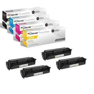 CS Replacement Toner Cartridge Compatible with HP 305A (CE410X, CE411A, CE412A, CE413A),Pro 400 Color M451DN, M451DN, M451DW, M451NW, M475DN, Color Pro 300 M375 MFP, M375NW 4 Color Set CS Replacement Toner Cartridge Compatible with HP 305A (CE410X, CE411A, CE412A, CE413A),Pro 400 Color M451DN, M451DN, M451DW, M451NW, M475DN, Color Pro 300 M375 MFP, M375NW 4 Color Set