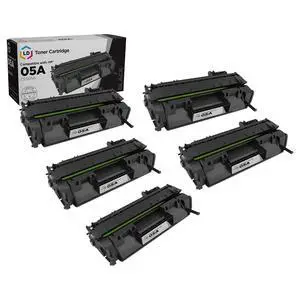 Products Compatible Toner Cartridge Replacements for HP 05A HP05A CE505A for use in HP LaserJet P2035, P2035n, P2055d, P2055dn & P2055X (Black, 5-Pack) Products Compatible Toner Cartridge Replacements for HP 05A HP05A CE505A for use in HP LaserJet P2035, P2035n, P2055d, P2055dn & P2055X (Black, 5-Pack)