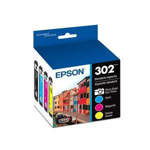 302 Claria Premium Ink Standard Capacity Color Combo Pack (T302520-S) Works with Expression XP-6000, 6100 302 Claria Premium Ink Standard Capacity Color Combo Pack (T302520-S) Works with Expression XP-6000, 6100