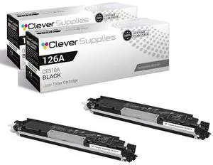 CS Replacement Compatible with HP TOPSHOT LaserJet Pro M275NW CE310A Black 126A Color LaserJet Pro M175 MFP Pro 100 M175A M175N Pro 200 M275NW TOPSHOT Pro M275NW Toner Cartridge 2 Set CS Replacement Compatible with HP TOPSHOT LaserJet Pro M275NW CE310A Black 126A Color LaserJet Pro M175 MFP Pro 100 M175A M175N Pro 200 M275NW TOPSHOT Pro M275NW Toner Cartridge 2 Set