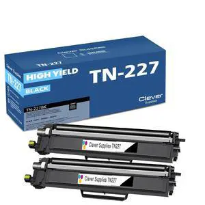 CS TN227 Black Toner TN-227BK High Yield Replacement Toner Cartridge Compatible with Brother TN 227 TN223 TN-223BK TN223 TN 223 to use with MFC-L3770CDW HL-L3290CDW MFC-L3750CDW Printer (2 Pack) CS TN227 Black Toner TN-227BK High Yield Replacement Toner Cartridge Compatible with Brother TN 227 TN223 TN-223BK TN223 TN 223 to use with MFC-L3770CDW HL-L3290CDW MFC-L3750CDW Printer (2 Pack)