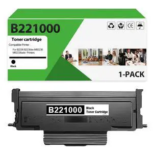 1 Pack B221000 Black Toner Cartridge Works for Lexmark B2236 B2236dw MB2236 MB2236adw Printer (with Chip) 1 Pack B221000 Black Toner Cartridge Works for Lexmark B2236 B2236dw MB2236 MB2236adw Printer (with Chip)