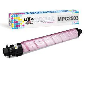 Compatible Replacement for Ricoh Lanier Savin MP C2003, MP C2503, MP C2004, MP C2504, 841920 (Magenta) Compatible Replacement for Ricoh Lanier Savin MP C2003, MP C2503, MP C2004, MP C2504, 841920 (Magenta)