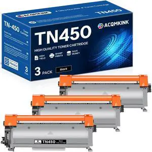 TN450 TN-450 Toner Cartridge Black Replacement for Brother TN450 TN-450 TN 450 HL-2240D HL-2275DW HL-2280DW MFC-7860DW DCP-7060D DCP-7065DN IntelliFax-2840 IntelliFAX-2940 Printer 3 Pack TN450 TN-450 Toner Cartridge Black Replacement for Brother TN450 TN-450 TN 450 HL-2240D HL-2275DW HL-2280DW MFC-7860DW DCP-7060D DCP-7065DN IntelliFax-2840 IntelliFAX-2940 Printer 3 Pack
