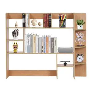 Desktop Bookshelf, 39.4" Desktop Organizer Shelf Desk Hutch for Computer Desk 2 Tier Desk Shelf Multifunctional Freestanding Storage Rack Display Shelf for Home Office Dorm Desktop Bookshelf, 39.4" Desktop Organizer Shelf Desk Hutch for Computer Desk 2 Tier Desk Shelf Multifunctional Freestanding Storage Rack Display Shelf for Home Office Dorm
