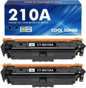 210A 210X Black Toner Cartridges 210 W2100A MFP 4301fdw 4301fdn | Compatible for HP Color Laserjet Pro MFP 4301fdw 4301fdn Pro 4201dw 4201dn Series Printer Ink (2 Black, with chip) 210A 210X Black Toner Cartridges 210 W2100A MFP 4301fdw 4301fdn | Compatible for HP Color Laserjet Pro MFP 4301fdw 4301fdn Pro 4201dw 4201dn Series Printer Ink (2 Black, with chip)