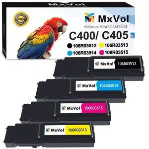 VersaLink C400 C405 Toner Cartridge Replacement for Xerox C400 C405, 4-Pack | High-Yield Versa Link C400 C405 C400D C400DN C405N C405DN Printer Ink 106R03512 106R03514 106R03515 106R03513, 4 Color Set VersaLink C400 C405 Toner Cartridge Replacement for Xerox C400 C405, 4-Pack | High-Yield Versa Link C400 C405 C400D C400DN C405N C405DN Printer Ink 106R03512 106R03514 106R03515 106R03513, 4 Color Set