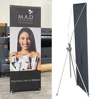 36inx78in(WxH) Premium X Banner Stand with Carrying Bag (Stand ONLY) X-Frame Display Stand 36inx78in(WxH) Premium X Banner Stand with Carrying Bag (Stand ONLY) X-Frame Display Stand