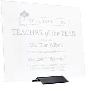 Frosted Glass Award Plaque (10.5 x 13") Frosted Glass Award Plaque (10.5 x 13")