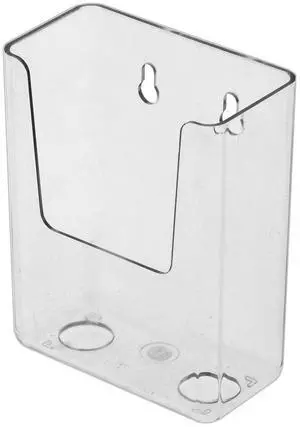 12 Pack Brochure Holder for 3.25" Wide Small Trifolds and Pamphlets Clear Acrylic Wall Mount or Countertop Menu Caddy Includes Hanging Hardware by 12 Pack Brochure Holder for 3.25" Wide Small Trifolds and Pamphlets Clear Acrylic Wall Mount or Countertop Menu Caddy Includes Hanging Hardware by