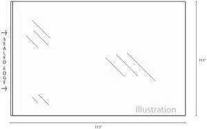 11x17 Tabloid Lamination Pouch, 11.5 x 17.5 Inches, Pack of 100, Clear (553605) 11x17 Tabloid Lamination Pouch, 11.5 x 17.5 Inches, Pack of 100, Clear (553605)