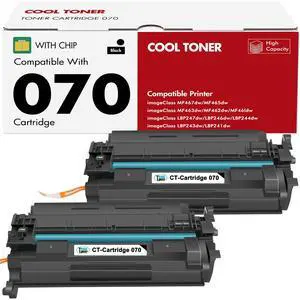 070 Black Toner Cartridge for Canon MF465dw 070 070H Toner CRG070 CRG-070 | Compatible for Canon 070H ImageCLASS MF465dw MF462DW LBP247dw LBP240 LBP246dw MF460 MF462 LBP247 LBP246 Printer Ink 070 Black Toner Cartridge for Canon MF465dw 070 070H Toner CRG070 CRG-070 | Compatible for Canon 070H ImageCLASS MF465dw MF462DW LBP247dw LBP240 LBP246dw MF460 MF462 LBP247 LBP246 Printer Ink