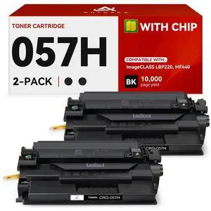 057H 057 H Black Toner Cartridge High Yield Toner Compatible with Canon MF455dw MF451dw MF445dw MF443dw MF453dw LBP226dw LBP227dw LBP228dw Printer (with Chip) 057H 057 H Black Toner Cartridge High Yield Toner Compatible with Canon MF455dw MF451dw MF445dw MF443dw MF453dw LBP226dw LBP227dw LBP228dw Printer (with Chip)