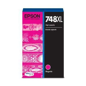 748 DURABrite Pro Ink High Capacity Magenta Cartridge (T748XL320) Works with WorkForce WF-6530, 6590, 8590, 6090, 8090 748 DURABrite Pro Ink High Capacity Magenta Cartridge (T748XL320) Works with WorkForce WF-6530, 6590, 8590, 6090, 8090