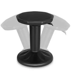 Wobble Stools for Classroom Seating, Wiggle Stool with Adjustable Height, 24 Inch Active Learning Stool, Sitting Balance Chair for School, Office Stand Up, Flexible Seating Wobble Chair(Black) Wobble Stools for Classroom Seating, Wiggle Stool with Adjustable Height, 24 Inch Active Learning Stool, Sitting Balance Chair for School, Office Stand Up, Flexible Seating Wobble Chair(Black)