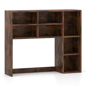 LDAILE 31'' Desk Shelf, 3-Tier Desk Hutch with 7 Shelves for Computer Desk, Desktop Bookshelf with 3 Adjustable Shelves for College Dorm Office Home Study Room Desk, 37 x 10 x 31 in LDAILE 31'' Desk Shelf, 3-Tier Desk Hutch with 7 Shelves for Computer Desk, Desktop Bookshelf with 3 Adjustable Shelves for College Dorm Office Home Study Room Desk, 37 x 10 x 31 in
