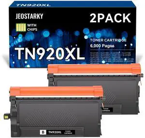 TN920XL TN920 Toner Compatible for Brother TN-920 XL TN920XL Toner with chip Replacement for HL-L6210DW HL-L6210DWT HL-L5210DN HL-L5210DW HL-L5210DWT HL-L6310DW MFC-L6810DW(2 Black) TN920XL TN920 Toner Compatible for Brother TN-920 XL TN920XL Toner with chip Replacement for HL-L6210DW HL-L6210DWT HL-L5210DN HL-L5210DW HL-L5210DWT HL-L6310DW MFC-L6810DW(2 Black)