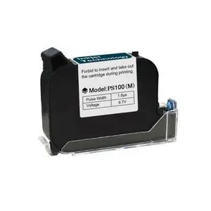 Original 42ml Black Quick Dry Solvent Ink Cartridge Replacement for 0.5inch/12.7mm Handheld Mini Inkjet Printers PC11 (Black) Original 42ml Black Quick Dry Solvent Ink Cartridge Replacement for 0.5inch/12.7mm Handheld Mini Inkjet Printers PC11 (Black)