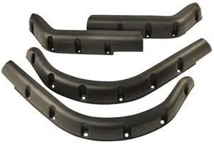 Huskey 4PCS EZGO TXT Golf Cart Fender Flares With Self-Taping Screws For 1996-2013 Gas/Electric Models, Constructed of Impact-Resistant ABS plastic & Recommended for Lifted GolfCart with Offroad Tires Huskey 4PCS EZGO TXT Golf Cart Fender Flares With Self-Taping Screws For 1996-2013 Gas/Electric Models, Constructed of Impact-Resistant ABS plastic & Recommended for Lifted GolfCart with Offroad Tires