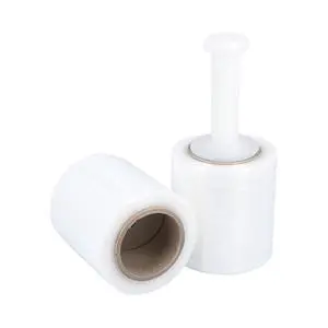 PSBM Mini Stretch Wrap with Plastic Handle, 12 Rolls 5 Inch x 1000 Feet 63 Gauge Heavy Duty Clear Plastic Wrap Industrial Strength Shrink Film for Moving, Packing & Shipping PSBM Mini Stretch Wrap with Plastic Handle, 12 Rolls 5 Inch x 1000 Feet 63 Gauge Heavy Duty Clear Plastic Wrap Industrial Strength Shrink Film for Moving, Packing & Shipping