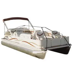 Pontoon Boat Cover Support Pole, Adjustable Telescoping Height | Prevents water pooling and sagging, plastic base cap prevents scratching, positions under furniture, durable build Pontoon Boat Cover Support Pole, Adjustable Telescoping Height | Prevents water pooling and sagging, plastic base cap prevents scratching, positions under furniture, durable build