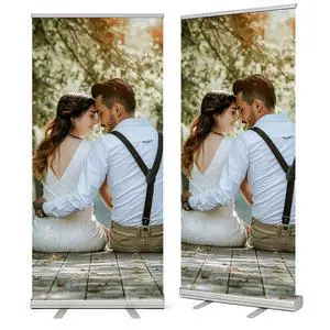 Custom Retractable Banner with Aluminum Frame,Portable and Durable 33"x81" Personalized Banners for Events,Promotion,Advertising,Birthday,Wedding (Style 2) Custom Retractable Banner with Aluminum Frame,Portable and Durable 33"x81" Personalized Banners for Events,Promotion,Advertising,Birthday,Wedding (Style 2)