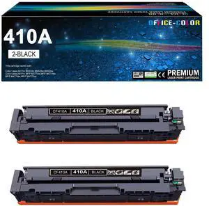 410A Black Toner Cartridge 2 Pack MFP M477fnw M477fdw M477fdn M452dn M452nw | Compatible for HP Color Laser Pro M477fnw M477fdw M477fdn M452dn M452nw M452 M477 Toner 410A Black Toner Cartridge 2 Pack MFP M477fnw M477fdw M477fdn M452dn M452nw | Compatible for HP Color Laser Pro M477fnw M477fdw M477fdn M452dn M452nw M452 M477 Toner