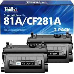 CF281A 81A Black Toner Cartridge for HP 81X CF281X M604 M630 M605 2-Pack | Compatible for HP 81A CF281A Laserjet Enterprise MFP M604 M605 M606 M630 M604n M605n M630h M604dn M630z Printer CF281A 81A Black Toner Cartridge for HP 81X CF281X M604 M630 M605 2-Pack | Compatible for HP 81A CF281A Laserjet Enterprise MFP M604 M605 M606 M630 M604n M605n M630h M604dn M630z Printer
