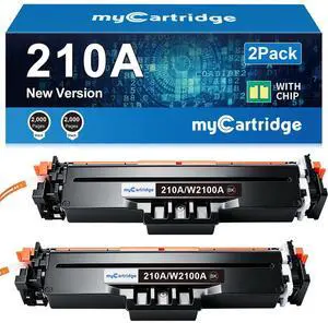 210A Black Toner Cartridges 2 Pack for HP 210A 210X MFP 4301fdw 4301fdn | Compatible for HP Color LaserJet Pro MFP 4301fdw 4301fdn Pro 4201dw 4201dn Printer Ink W2100A W2100X High Yield with Chip 210A Black Toner Cartridges 2 Pack for HP 210A 210X MFP 4301fdw 4301fdn | Compatible for HP Color LaserJet Pro MFP 4301fdw 4301fdn Pro 4201dw 4201dn Printer Ink W2100A W2100X High Yield with Chip