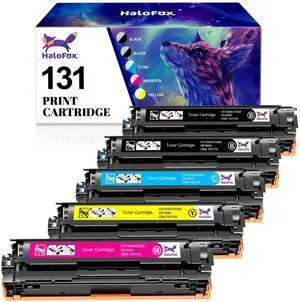 Compatible Toner Cartridge Replacement for Canon 131 131h for Canon Color ImageClass MF8280Cw MF624Cw MF628Cw LBP7110Cw MF8230Cn MF8080CW Laser Printer (Black, Cyan, Yellow, Magenta, 5-Pack) Compatible Toner Cartridge Replacement for Canon 131 131h for Canon Color ImageClass MF8280Cw MF624Cw MF628Cw LBP7110Cw MF8230Cn MF8080CW Laser Printer (Black, Cyan, Yellow, Magenta, 5-Pack)