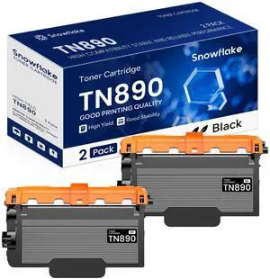 TN890 TN-890 2 Pack Compatible TN-890 Ultra High Yield Toner Cartridge Replacement for Brother MFC-L6900DW HL-L6400DW HL-L6250DW MFC-L6750DW Toner Printer TN890 TN-890 2 Pack Compatible TN-890 Ultra High Yield Toner Cartridge Replacement for Brother MFC-L6900DW HL-L6400DW HL-L6250DW MFC-L6750DW Toner Printer