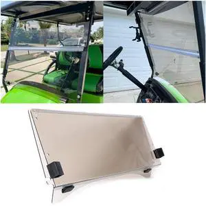 Golf Cart Foldable Windshield Compatible with 2004-UP CC Club Car Precedent XF I2 I2L I3 Fold Down Windscreen Golf Cart Foldable Windshield Compatible with 2004-UP CC Club Car Precedent XF I2 I2L I3 Fold Down Windscreen