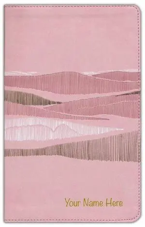 Personalized NIV Thinline Bible - Comfort Print - Soft Leather-look - Pink and Gold - Custom Name Imprint - Gift - Graduations - New International Version Personalized NIV Thinline Bible - Comfort Print - Soft Leather-look - Pink and Gold - Custom Name Imprint - Gift - Graduations - New International Version