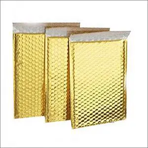 ProLine Metallic Gold Bubble Padded Shipping Mailers 8.5x12 Inch Self Seal Padded Envelopes (200) ProLine Metallic Gold Bubble Padded Shipping Mailers 8.5x12 Inch Self Seal Padded Envelopes (200)