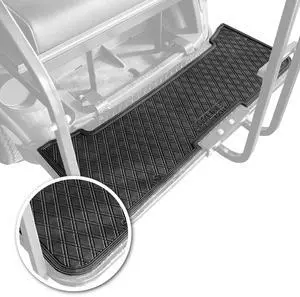 Xtreme Step Floor Mat for EZGO Golf Cart Rear Seat Kit Step-All Black | Compatible with EZGO RXV & TXT Golf Cart Models with select Factory Rear Facing Seat, Full Coverage Protection, 40.9" x 15.5" Xtreme Step Floor Mat for EZGO Golf Cart Rear Seat Kit Step-All Black | Compatible with EZGO RXV & TXT Golf Cart Models with select Factory Rear Facing Seat, Full Coverage Protection, 40.9" x 15.5"