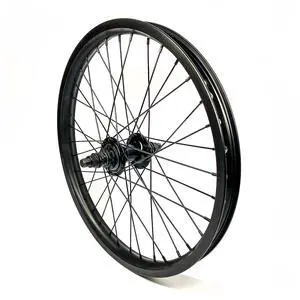 Atom Series 20-Inch BMX Wheel - Black (Rear 14mm Axle) Atom Series 20-Inch BMX Wheel - Black (Rear 14mm Axle)